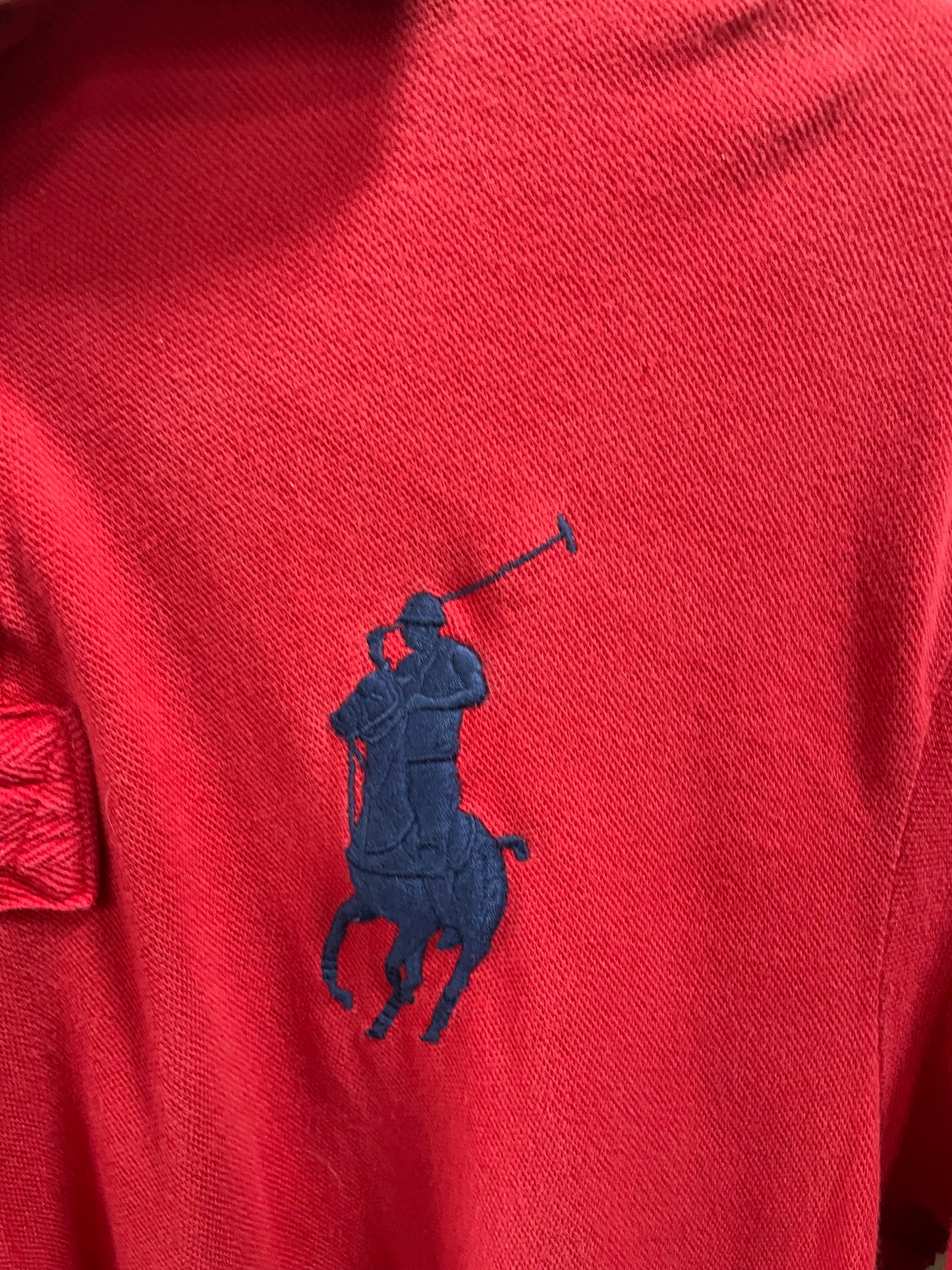 L - Polo by Ralph Lauren Big horse USA Flag Polo