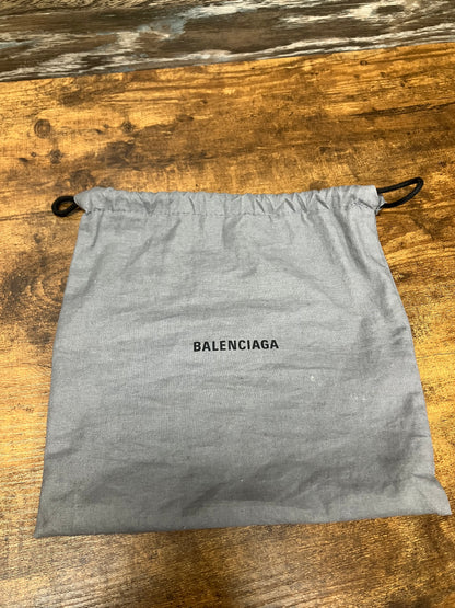Balenciaga Embossed Hourglass Purse Purple Sz OS