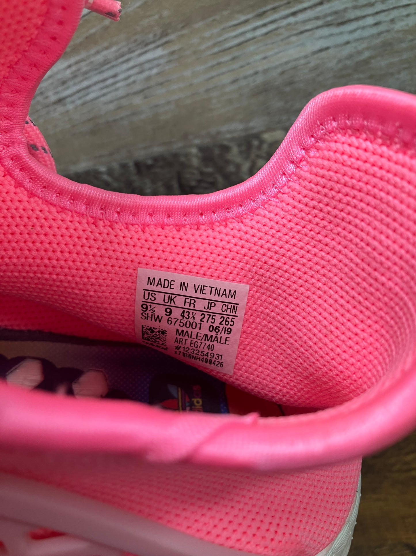 Pharrell Pink Human Race NMD 9.5