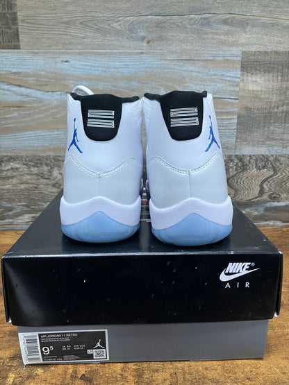 Jordan 11 Legend Blue Size 9.5