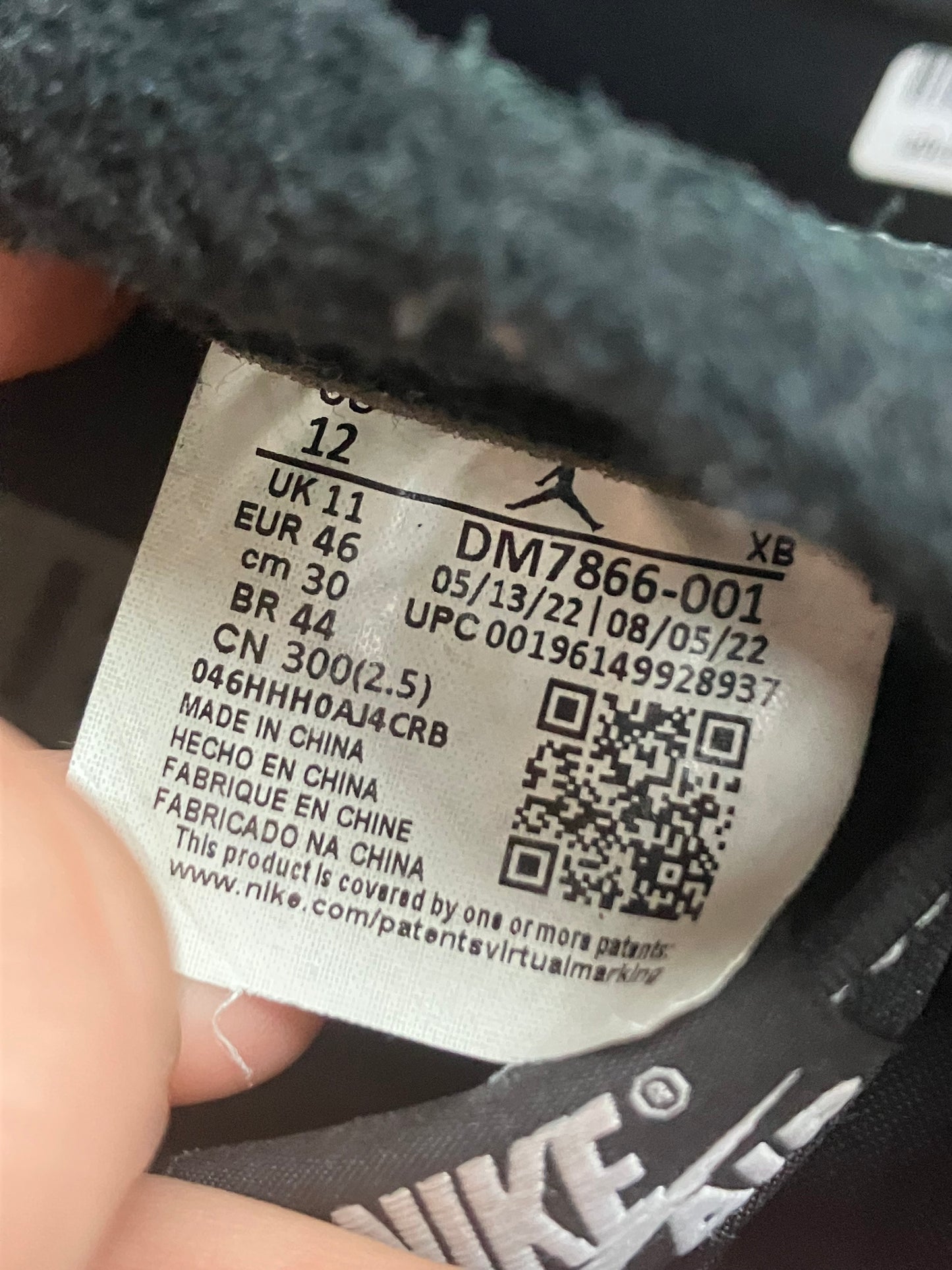 12 - Jordan 1 Retro Low OG SP Travis Scott Black Phantom