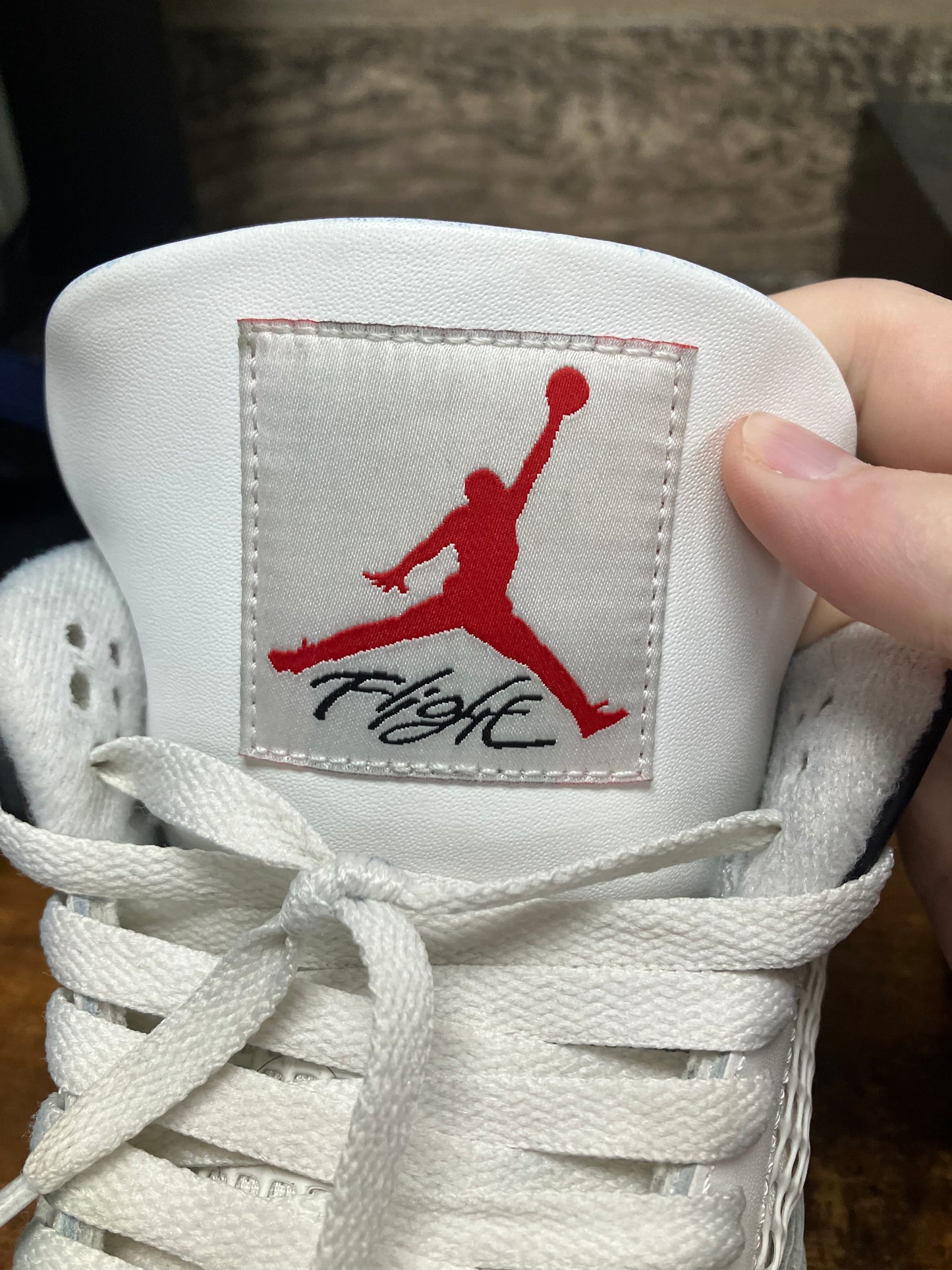 Jordan 4 White Cement Size 12