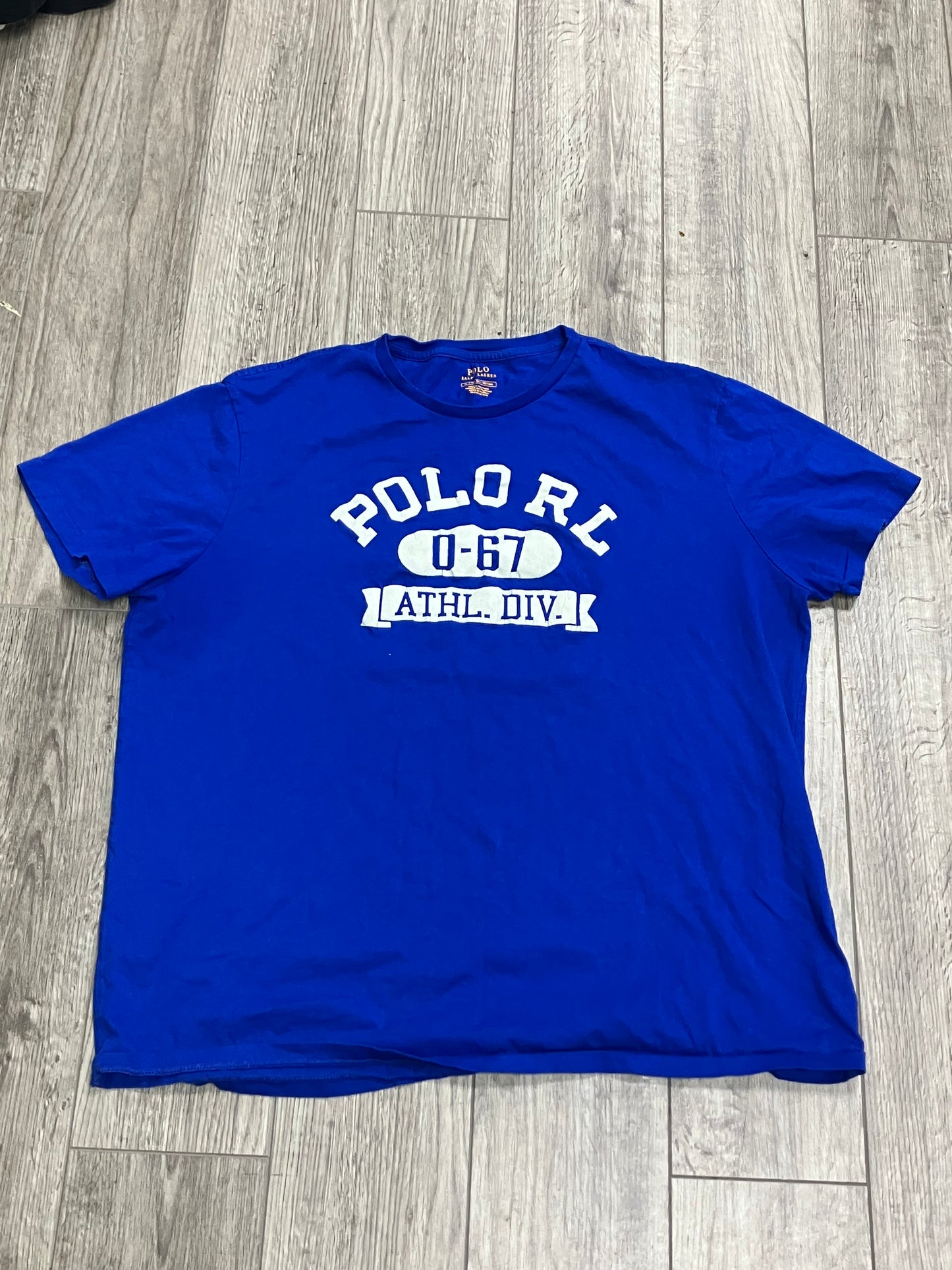Polo Athletic Div tee Sz XL