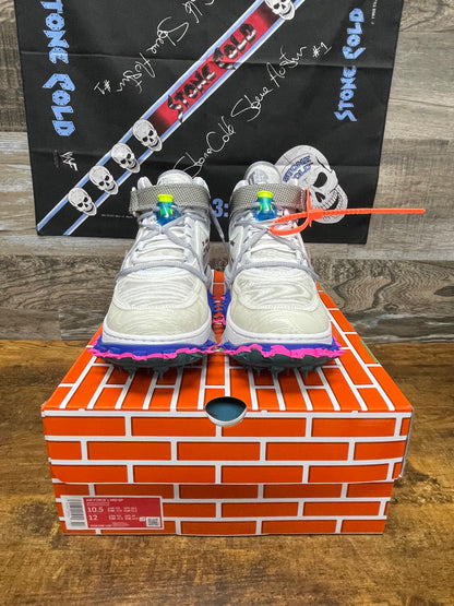 Off White Air Force Mid ‘White’ Size 10.5