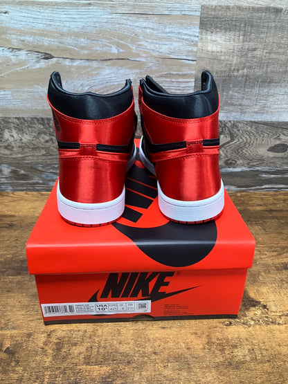 Jordan Satin Bred Size 10.5w (9M)