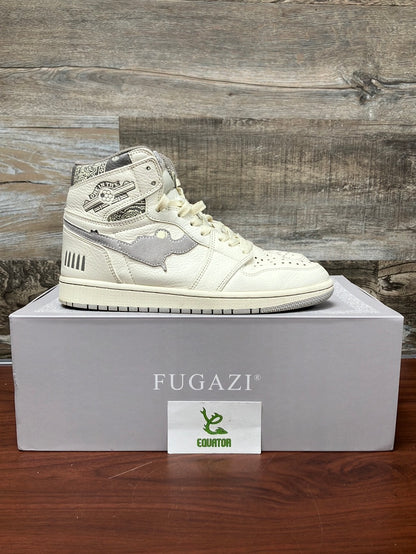 Fugazi One In The Chamber Gunmetal Neutral Sneakers Size 8