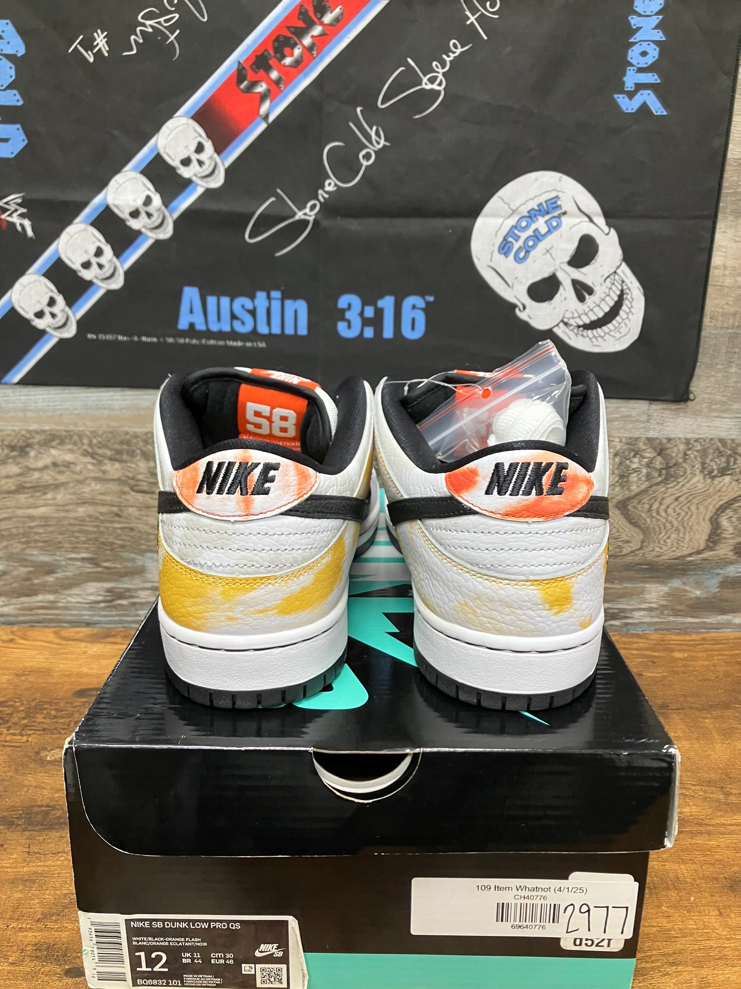 12 - Nike SB Dunk Low Raygun Tie-Dye White sneaker