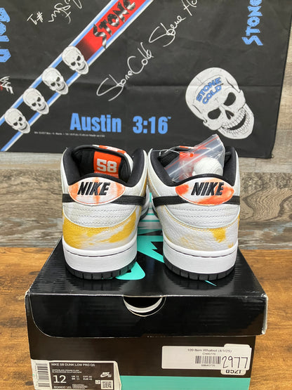 12 - Nike SB Dunk Low Raygun Tie-Dye White sneaker