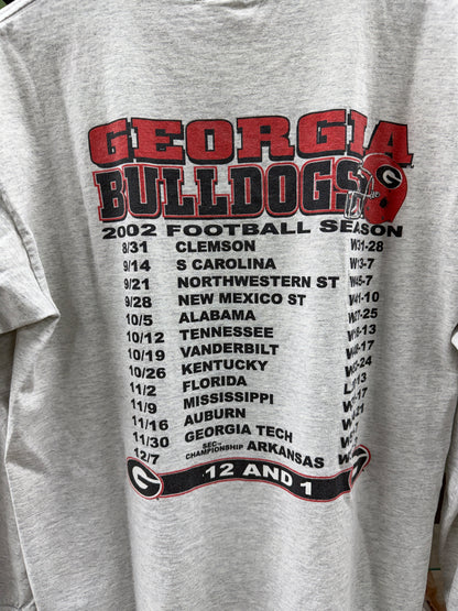 L - Georgia Bulldogs 2002 SEC Champions