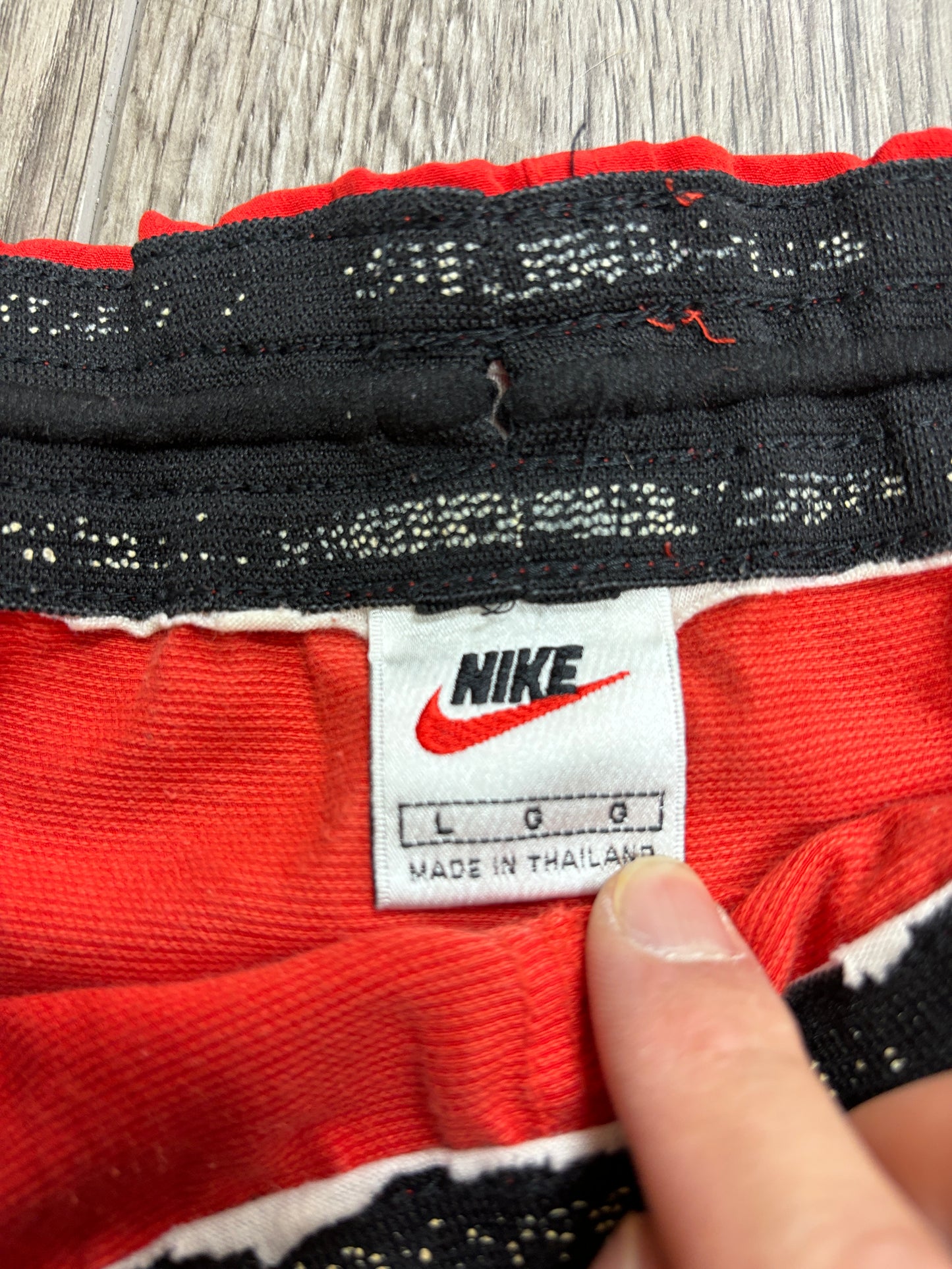 Nike red shorts L