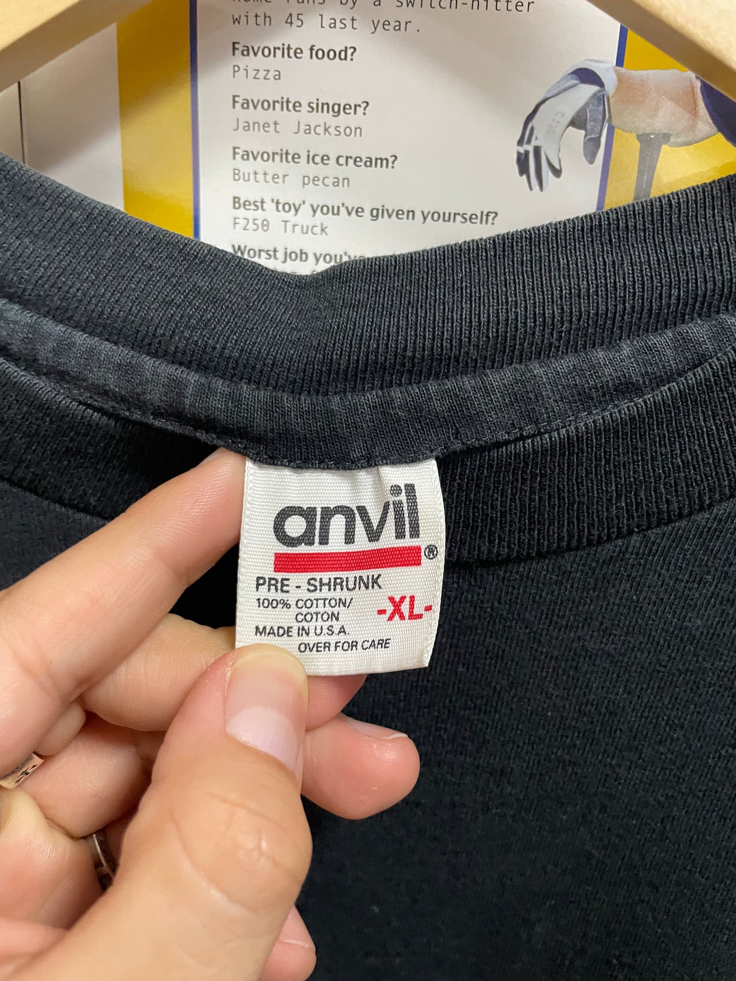 XL - Vtg Marilyn Manson embroidered long sleeve t-shirt