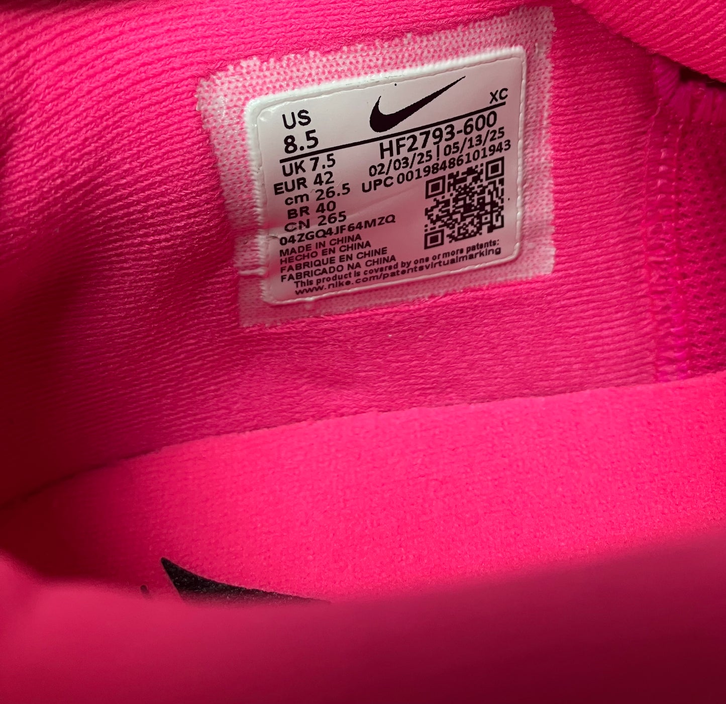 8.5 - Nike JA 3 Max Volume