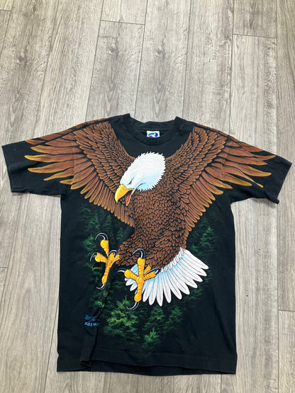 Liquid Blue Eagle Tee Size Large