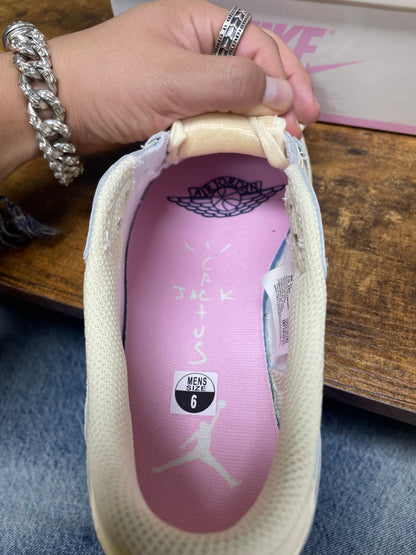6 - Air Jordan 1 Low x Travis Scott "Shy Pink" sneakers