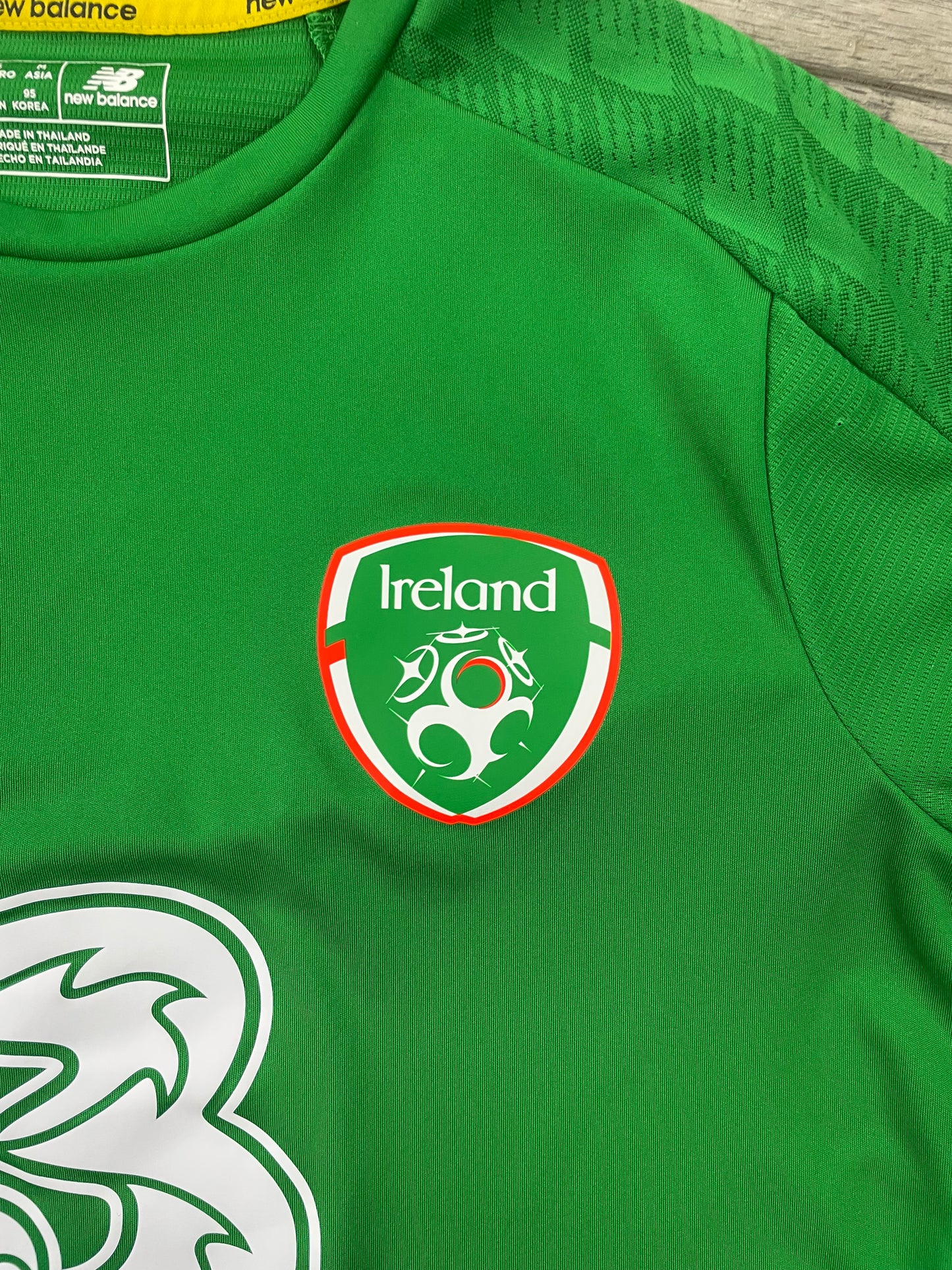 S - New Balance Republic of Ireland men's 2018 home football jersey