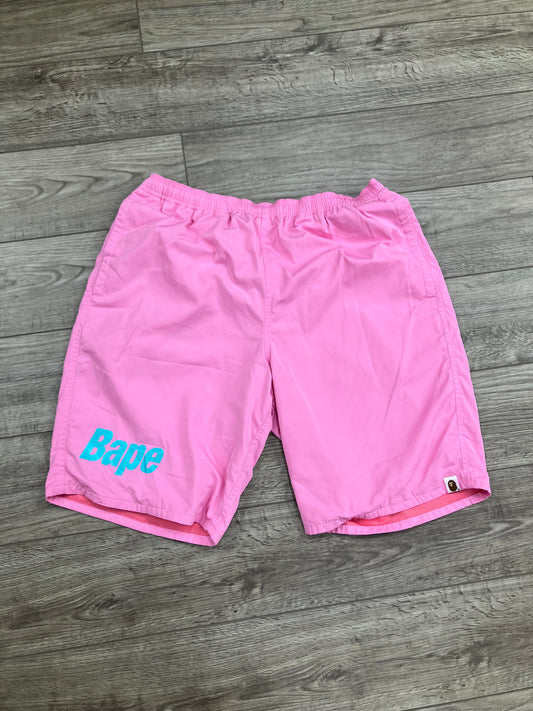 Bape Pink Shorts Size XL