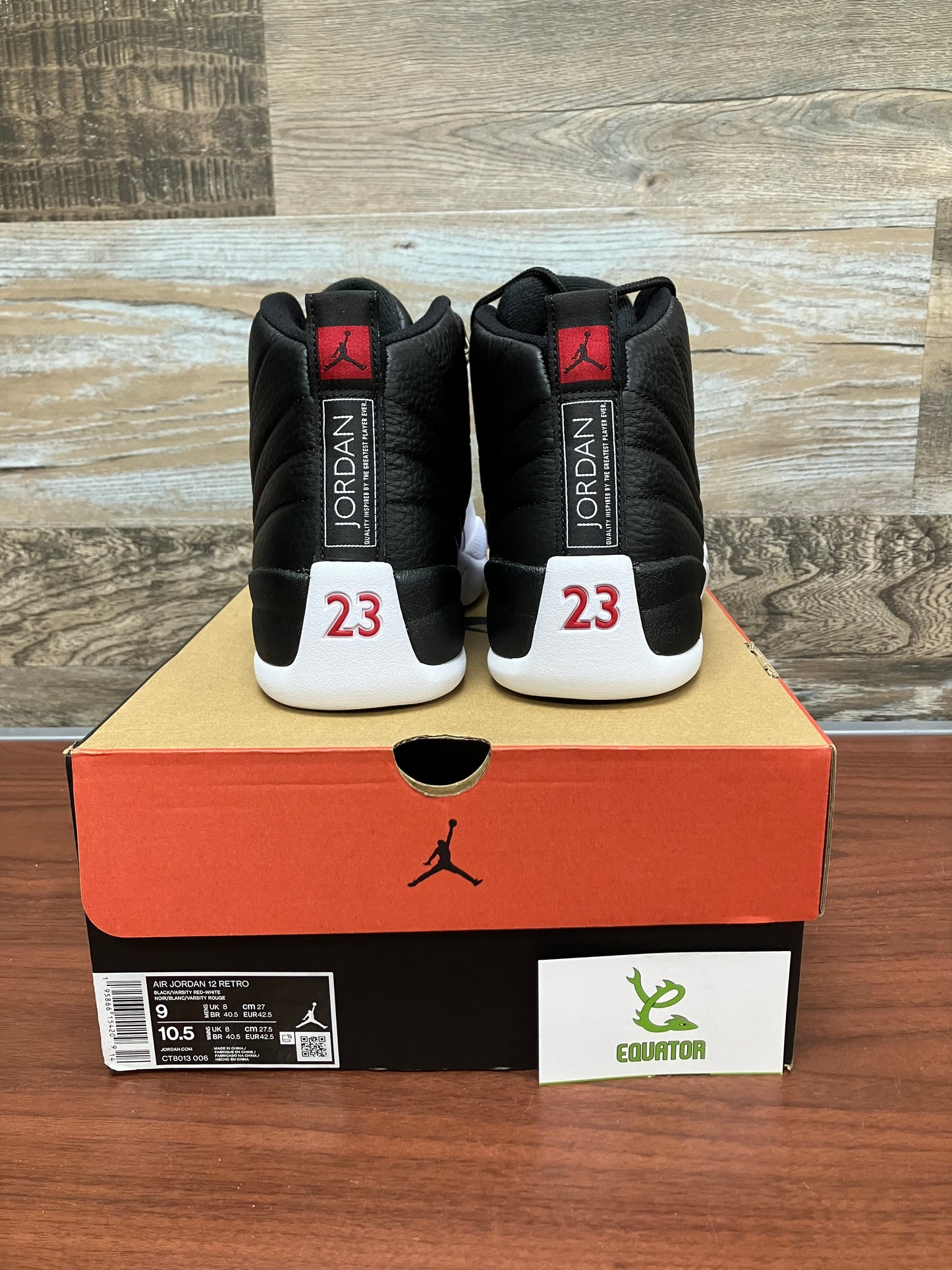 Jordan 12 Playoffs Size 9