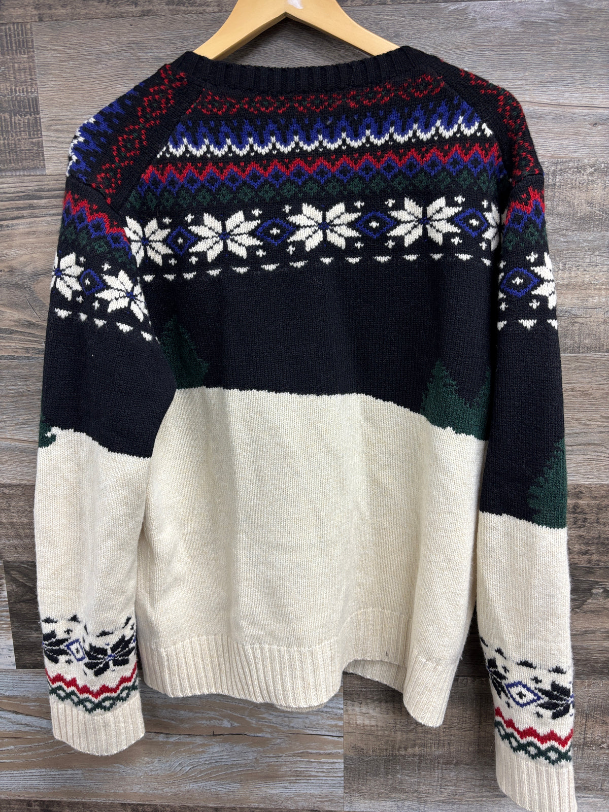 M - Polo Ralph Lauren Husky Bear Sled Knit Sweater
