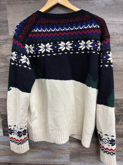 M - Polo Ralph Lauren Husky Bear Sled Knit Sweater