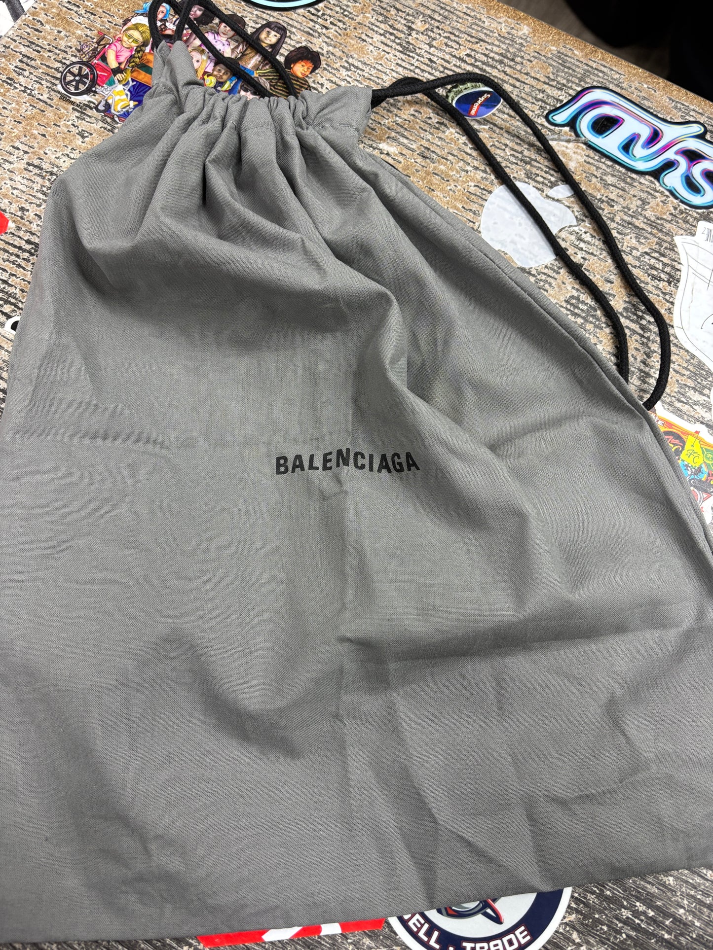 Balenciaga spicy chip leather bag