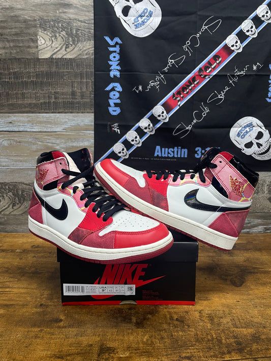 9.5 - Nike Air Jordan 1 High OG "Spider-Verse" sneaker