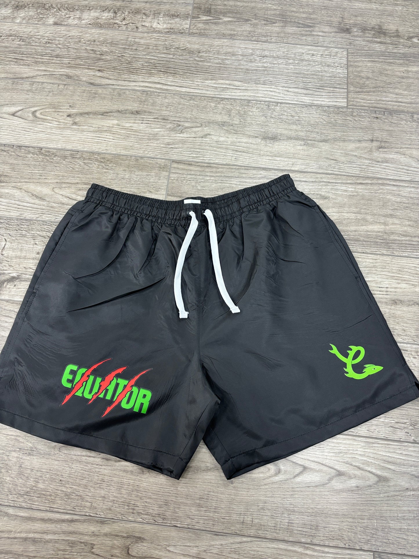 Equator nylon shorts black