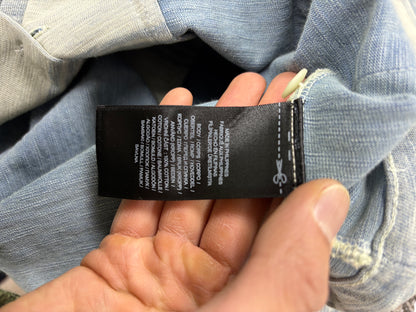 M- RRL Summer Indigo Jersey Camp Shirt