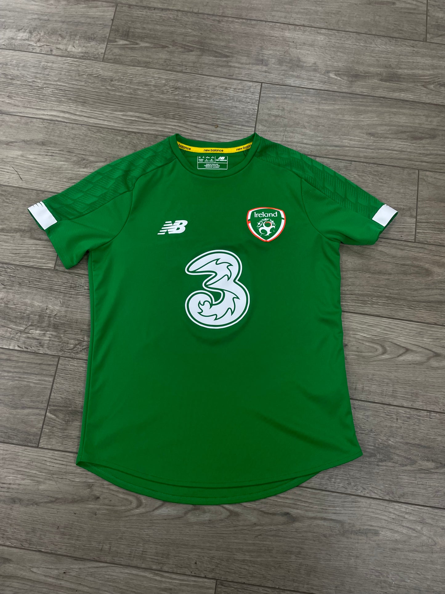 S - New Balance Republic of Ireland men's 2018 home football jersey