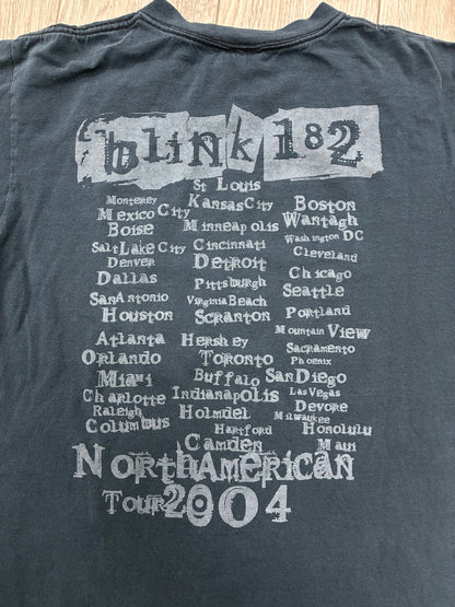 M - Vintage 2004 Blink 182 North American Tour tee