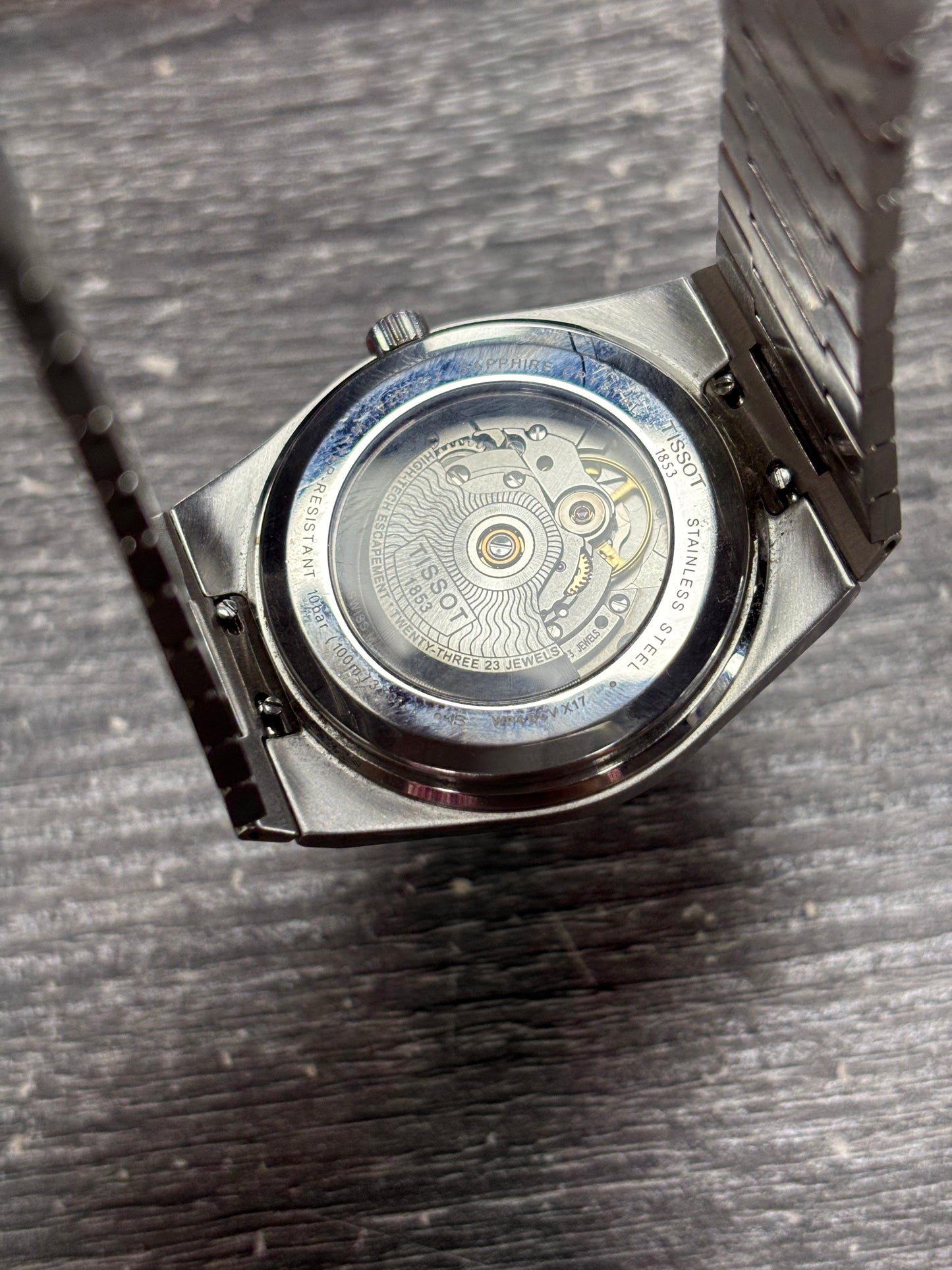 Tissot prx powermatic 40mm black automatic