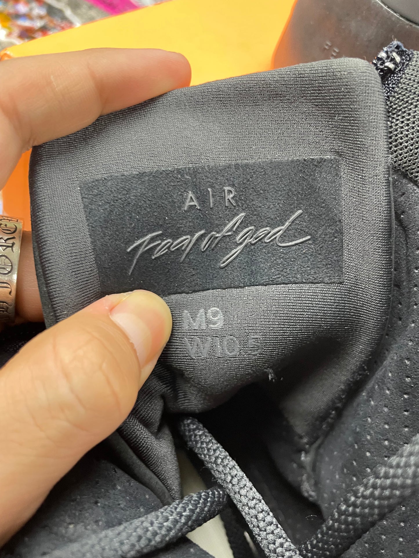 9 - Nike Air Fear of God 1 “ Triple Black “ Sneaker