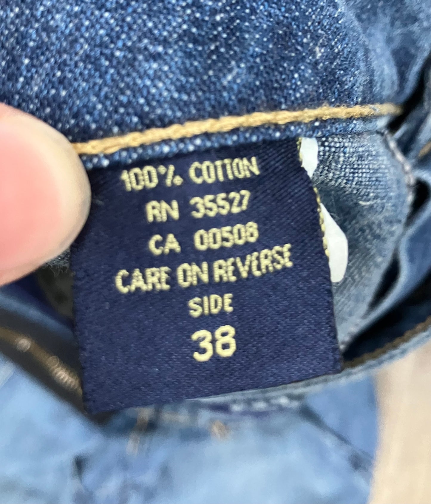 Marithé Francois Girbaud Denim 38
