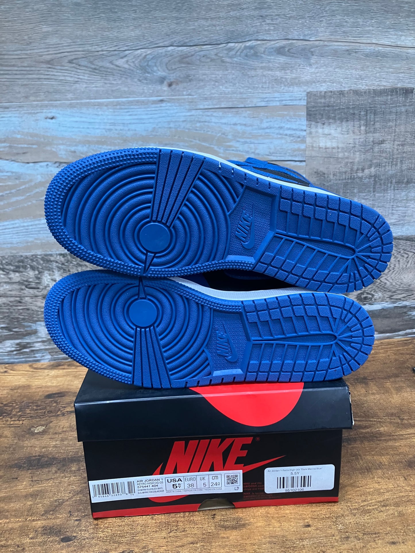 Jordan 1 Marina Blue Size 5.5