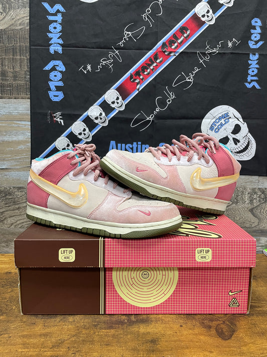 Social Status x Nike Dunk Mid “Strawberry Milk”