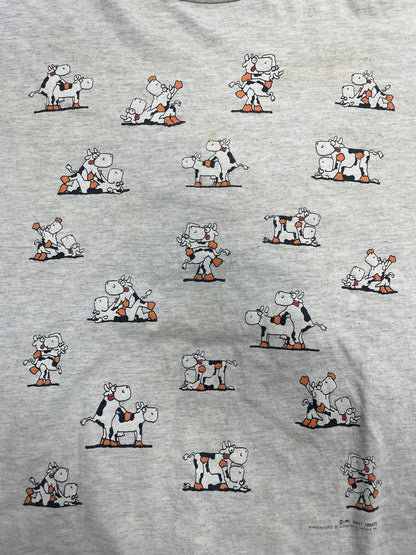 XL-Vintage Cows in Love Tee