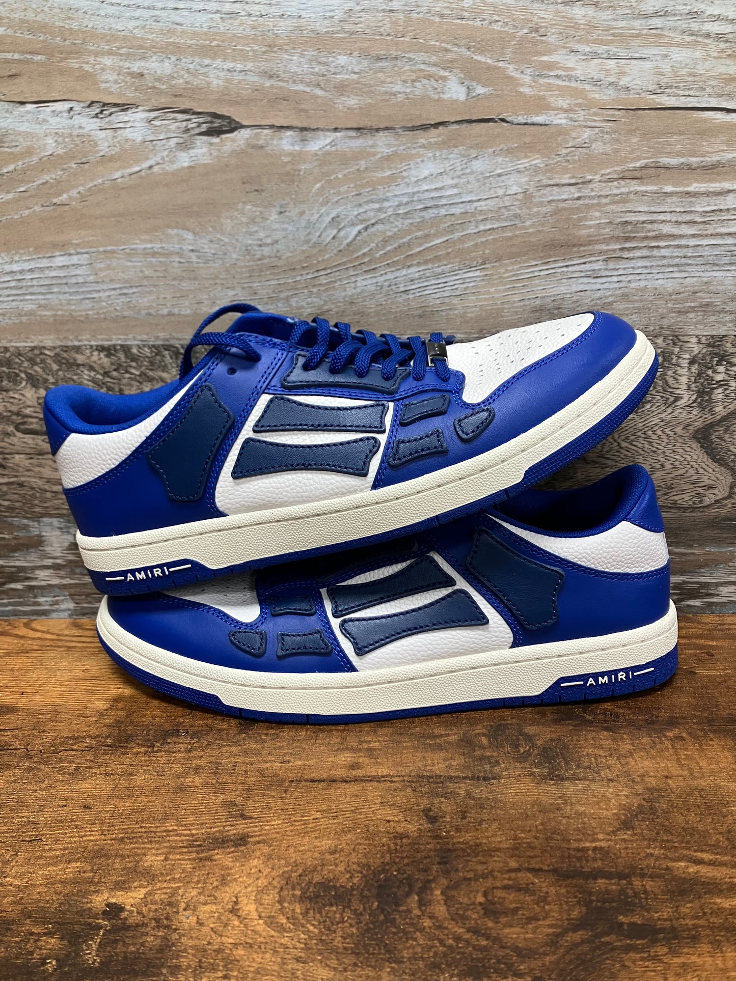 AMIRI Bone Low Blue Size 10