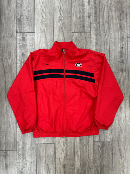 L-Vintage Nike Georgia Bulldogs Zip Jacket