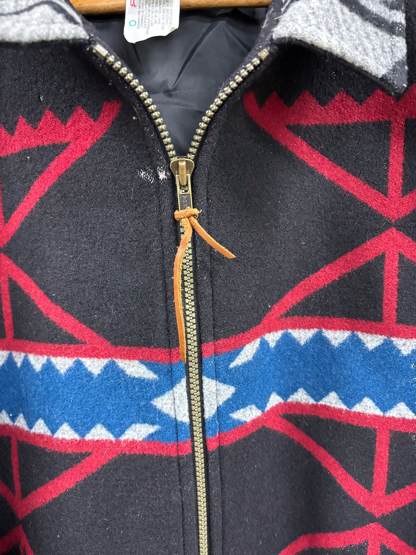 M- Pendleton vintage Aztec bomber Zip Jacket