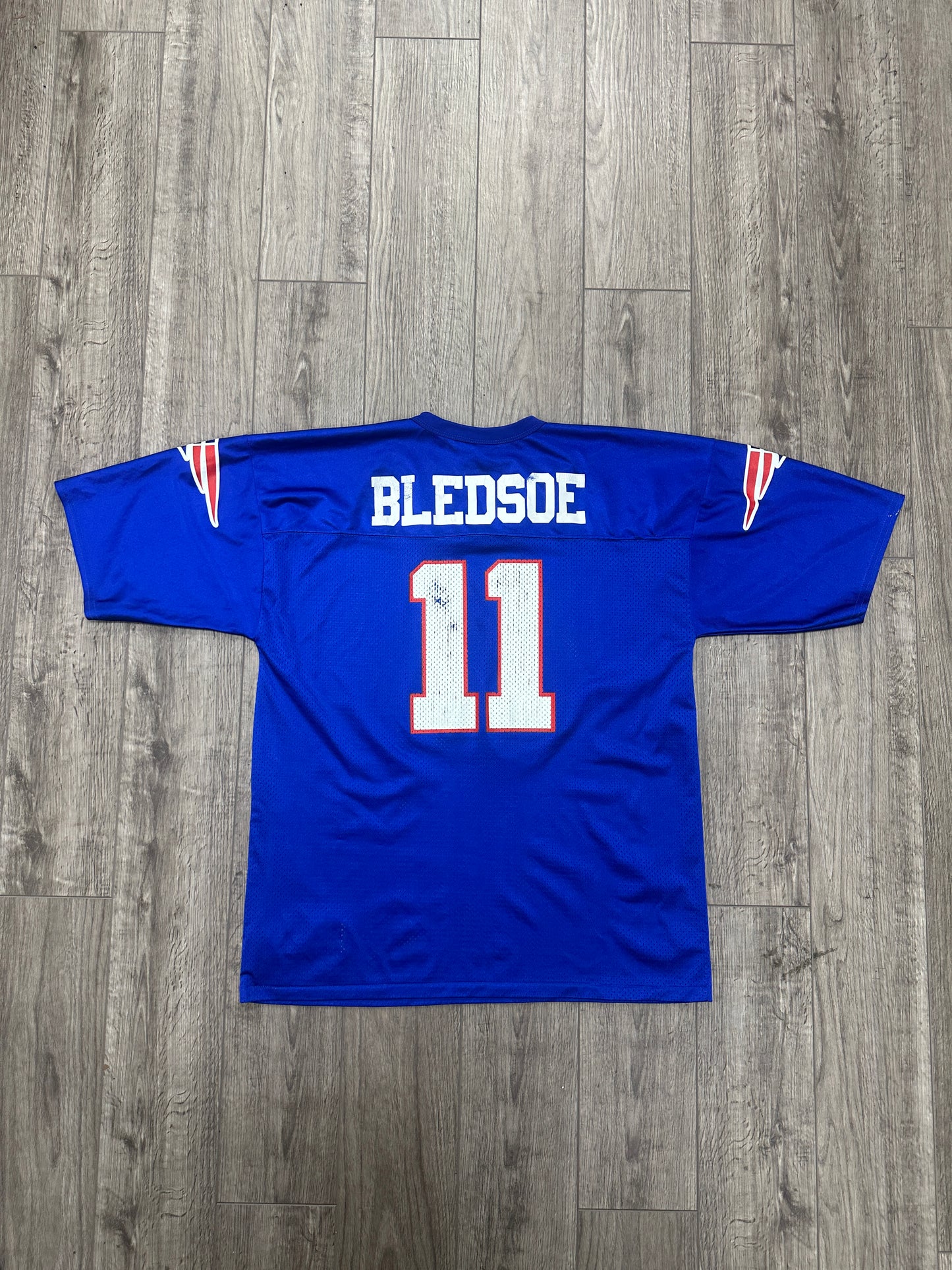 Vintage Drew Bledsoe New England patriots jersey Size XL