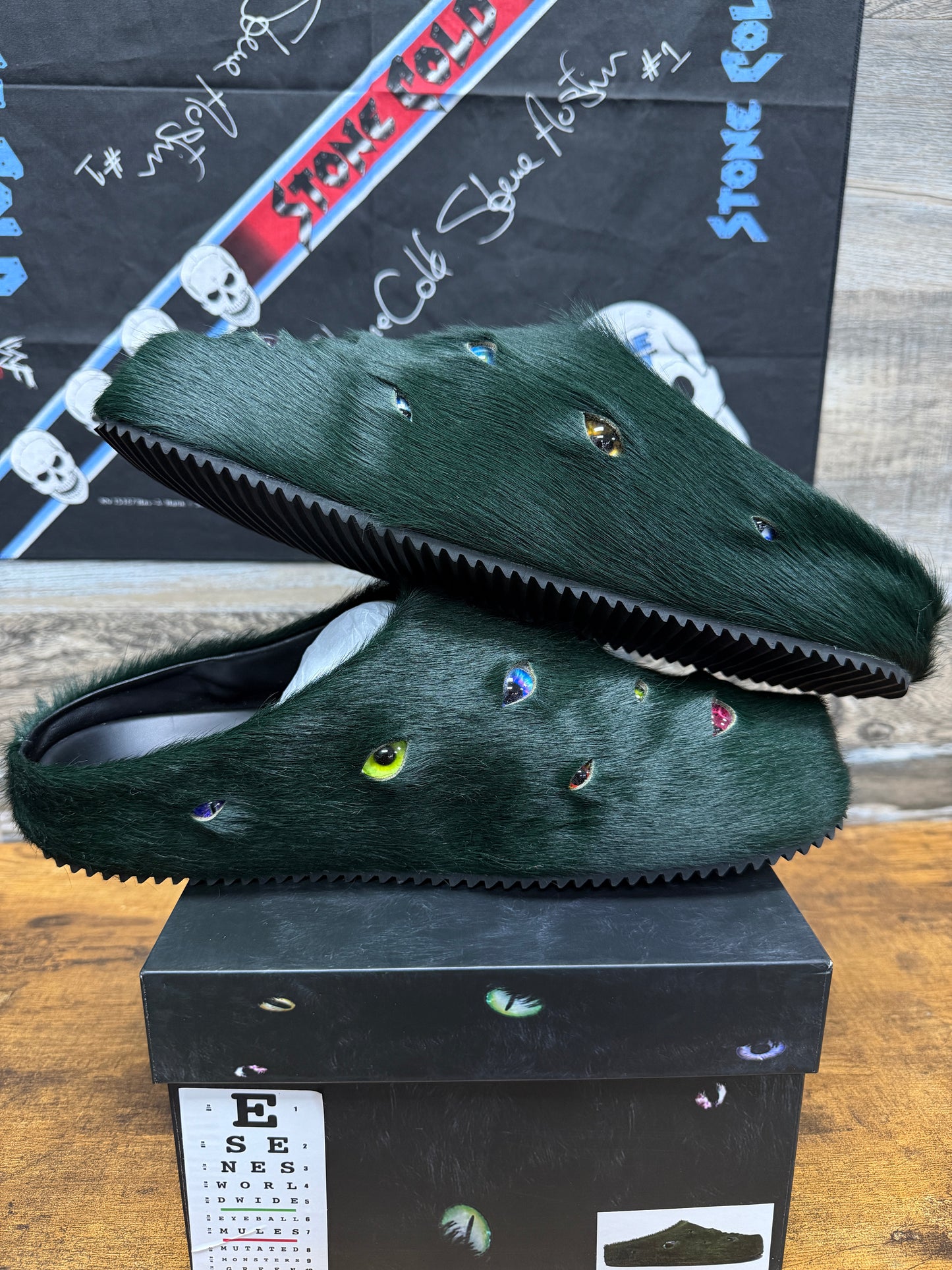 12 - Esenes Worldwide Eyeball Mules New