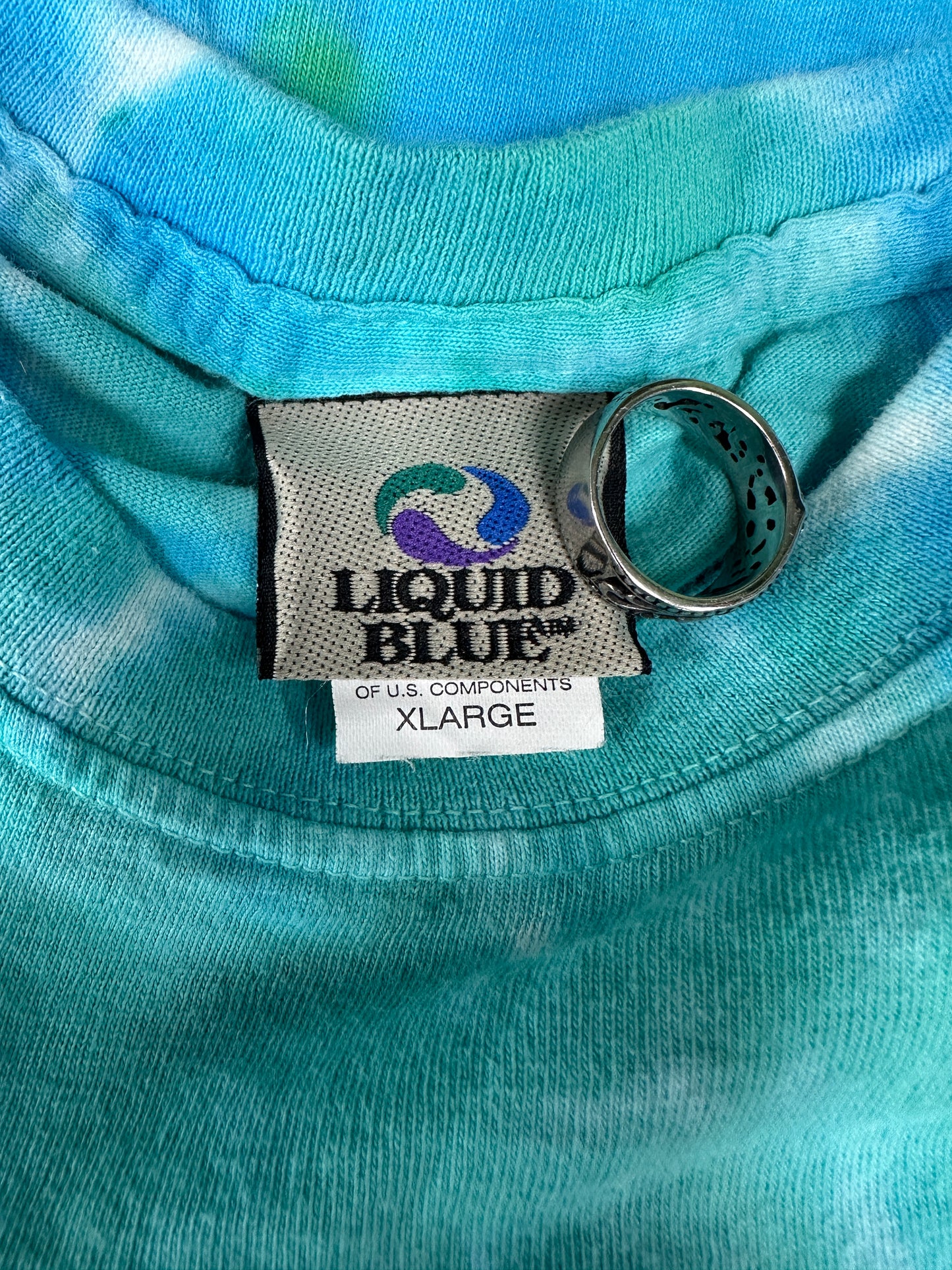 Liquid Blue Roger Dean Tee Size XL