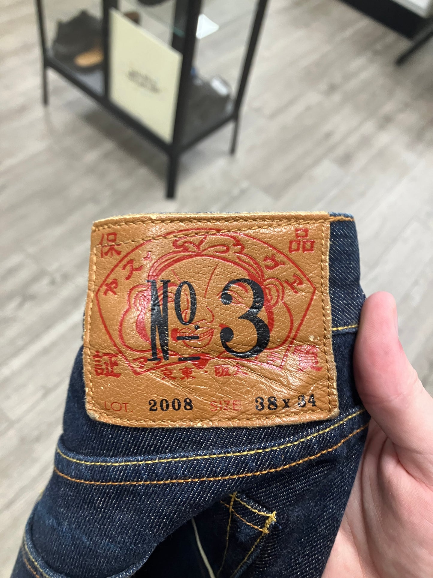 Evisu Japanese Brand No3 Size 38x34