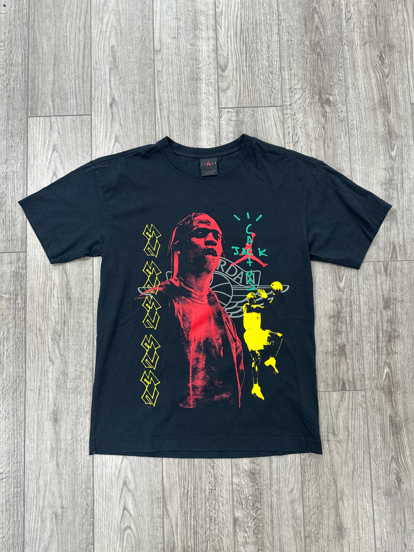 Travis Scott cactus jack Jordan tee Size Small