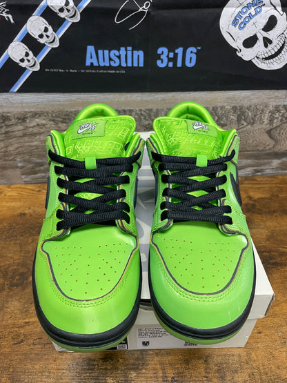 9.5-Nike Dunk Pro SB Powerpuff Girls Buttercup