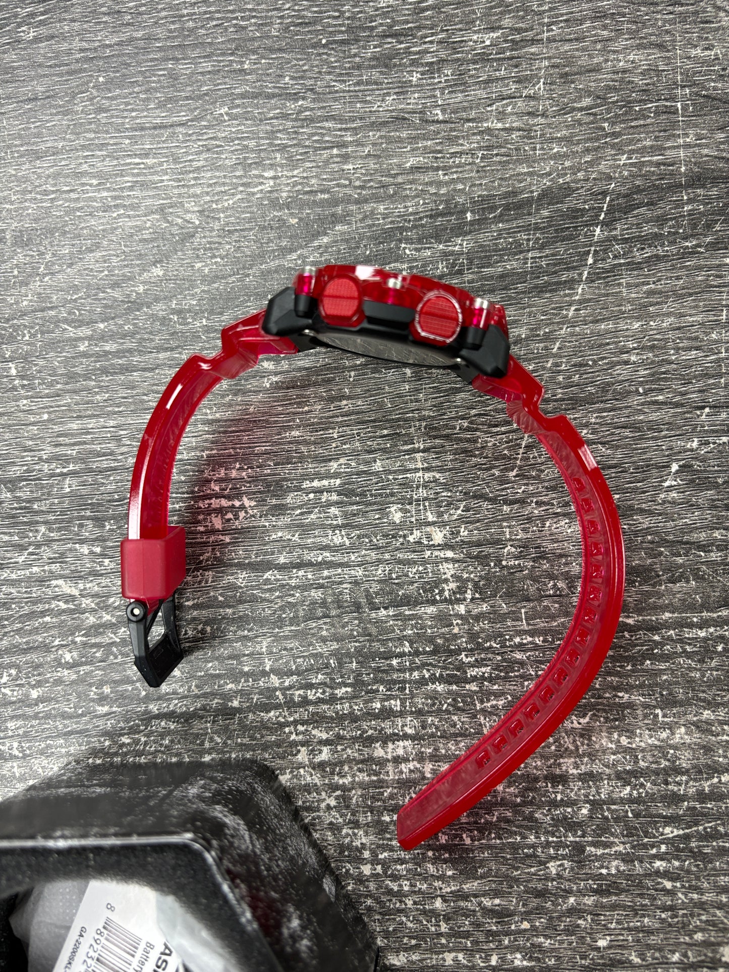Casio G-Shock GA-2200SKL-4A Sound Wave Series Men's Watch-Red