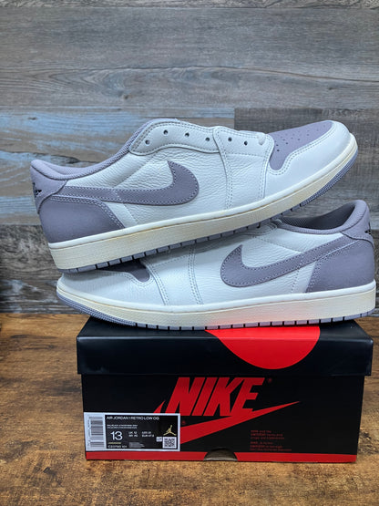 Jordan 1 Low Atmosphere Grey Size 13