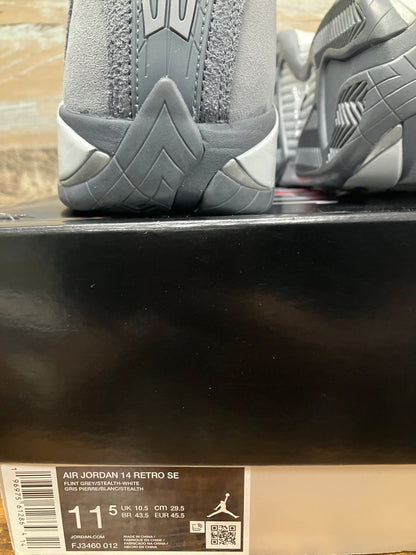 Air Jordan 14 Flint Grey 11.5