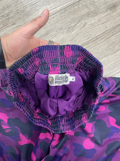XL - Bape Camo Basketball Shorts