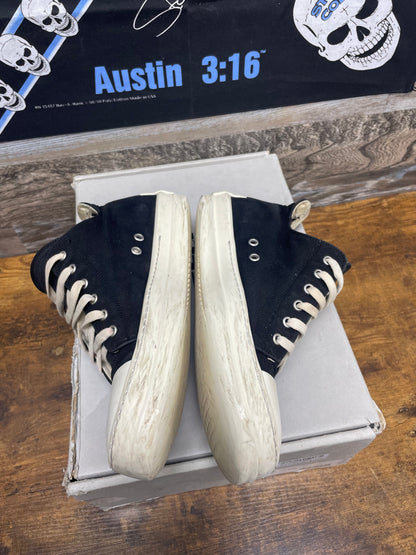 41/8 - Rick Owens DRKSHDW Low Ramones canvas