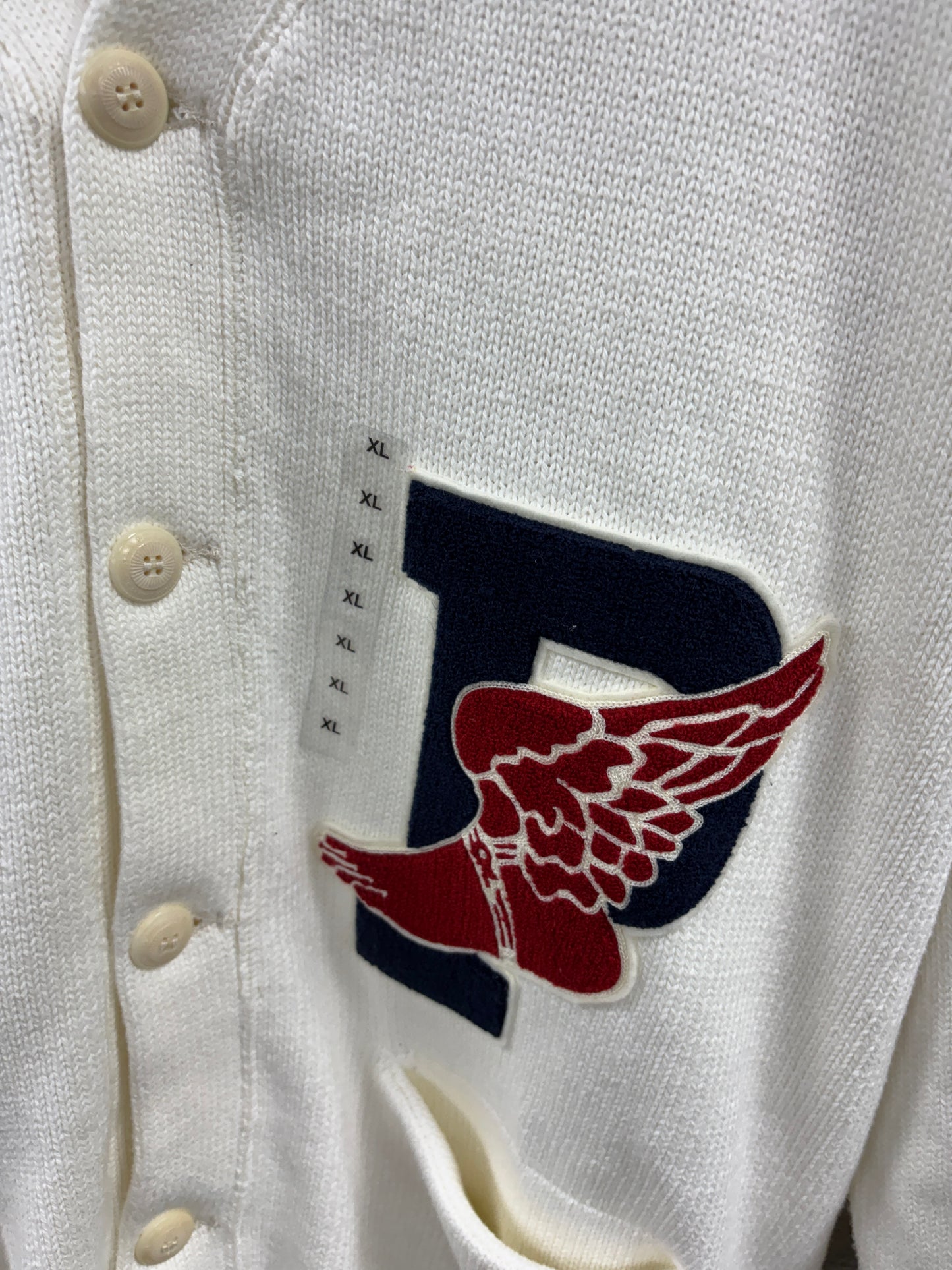 XL- Polo Ralph Lauren P wing Cardigan